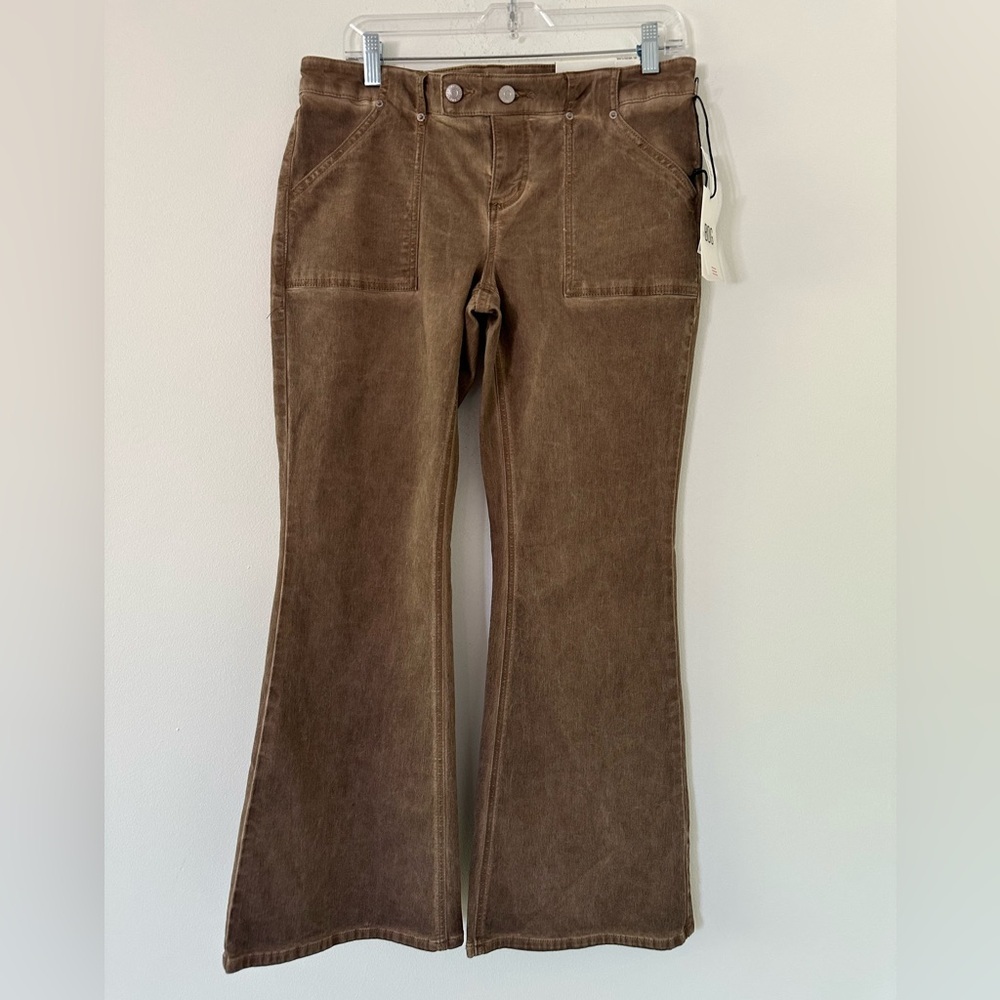BDG Urban Outfitters Mico Flare Wax Denim Jeans NWT